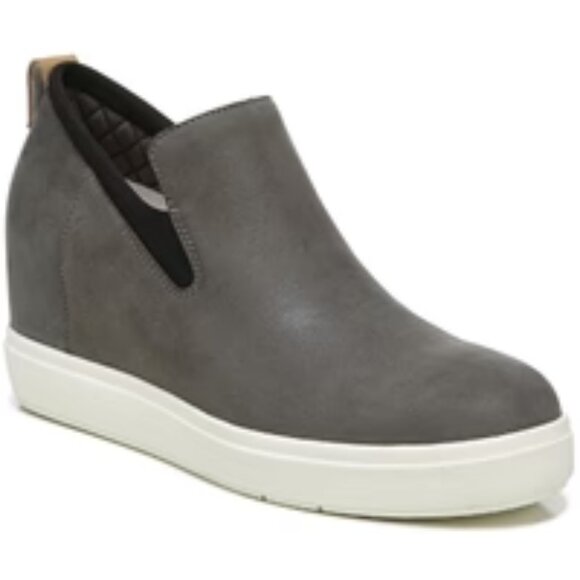 Dr. Scholl's Shoes - Size 11 - DR. SCHOLL'S Scarlette Suede Slip On Wedge Shoes Shooties NEW $90 msrp